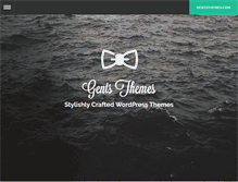 Tablet Screenshot of gentsthemes.com